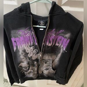 Bride Of Frankenstein Zip Up Hoodie
